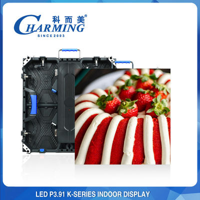 Ενοικίαση LED οθόνης εσωτερικού εξωτερικού πλήρους χρώματος Ledwall P3.9 P3.91 Led Video Wall 500x500mm Die Cast Aluminum Display