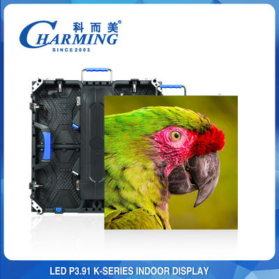 Ενοικίαση LED οθόνης εσωτερικού εξωτερικού πλήρους χρώματος Ledwall P3.9 P3.91 Led Video Wall 500x500mm Die Cast Aluminum Display