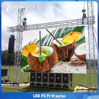 Μίσθωση P3.91 Ηλεκτρονική οθόνη LED για ντίσκο, πάρτι, μπαρ, DJ Show Φωτισμός σκηνής 500*1000mm
