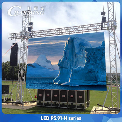 3.91 mm Εξωτερική οθόνη οθόνης LED με πλάτος πλάτους 4k
