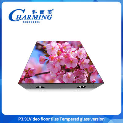 P3.91 LED Video Floor Tiles, Εύκολη συντήρηση LED Floor Tile Display Πολυχρωματικό σχεδιασμό LED Floor Tile Display