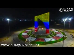 Σωλήνας Pixel LED από κράμα αλουμινίου DMX ανθεκτικός στη διάβρωση για ενοικίαση εκδηλώσεων