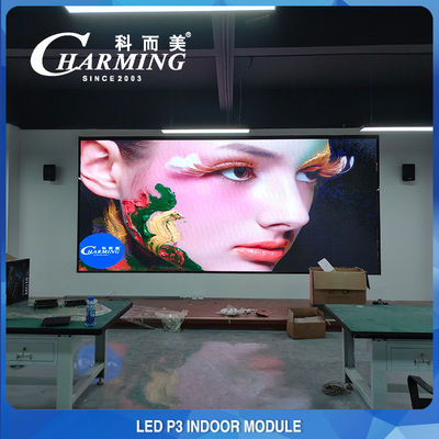 Shopping Hall 3840HZ P3 LED Module , Anti Collision LED Video Wall Module