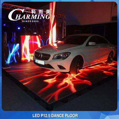 AC180-240V Disco Dance Floor , Pixel Pith P12MM Light Up Πλακάκια δαπέδου χορού