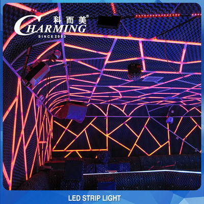 Εξαιρετικά λεπτά, εύκαμπτα RGB LED strip lights 5000x10x3mm για ξενοδοχείο