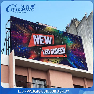 1200W P5 P8 Outdoor LED Video Wall Αδιάβροχο για Διαφήμιση