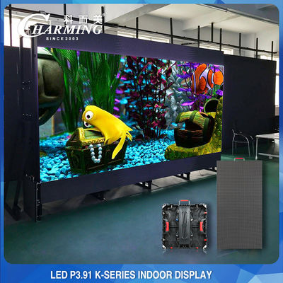 Anti Collision LED Video Wall Panels Indoor 256x128 Πολλαπλών χρήσεων