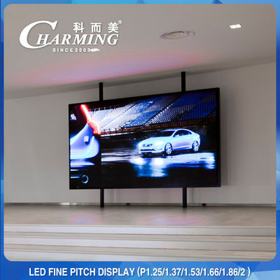 Επιτοίχια βάση IP42 Οθόνη LED Αίθουσας Συνεδριάσεων , Pixel Pith 1,86mm LED Wall HD