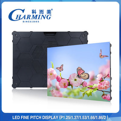 Εσωτερικό 640x480mm των οδηγήσεων P1.25 P1.53 P1.86 P2 P2.5 πλήρες χρώμα αργιλίου 4K οθόνης