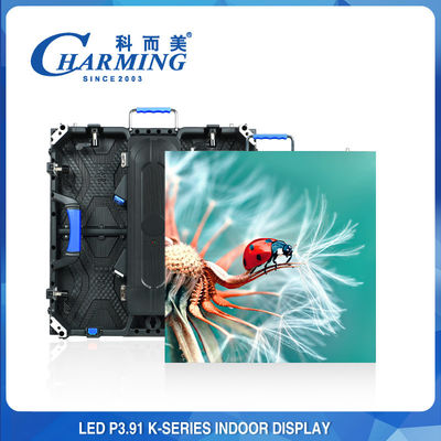 Εσωτερικός πλήρης χρώματος LED τοίχος βίντεο υψηλό ποσοστό ανανέωσης Στάδιο εκδήλωσης LED οθόνη P3.91 Εύκολη εγκατάσταση