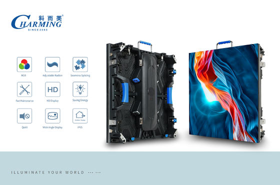 RENTAL SERIES OUTDOOR LED DISPLAY PATENTED TECHNOLOGY HIGH REFRESH RATE FASTER SETUP