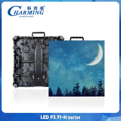 8K ενοικίαση P3.91 IP65 Front Service LED οθόνη τοίχου βίντεο με φωτεινότητα 4500CD / M2