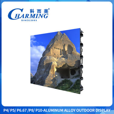 960x960mm Σωστή εξωτερική διαφήμιση LED P4