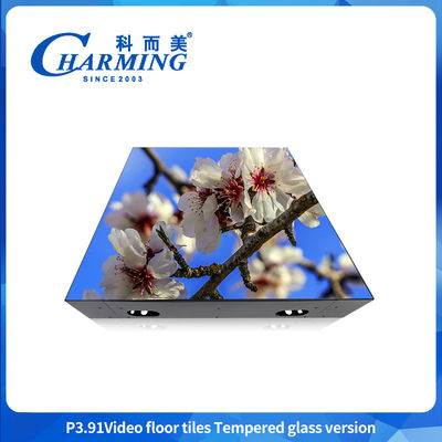 TOP Hotsale DJ Disco Panel Tile Σκληροποιημένο γυαλί φωτισμός 3d Led Dance Floor Βίντεο Φως Αδιάβροχο