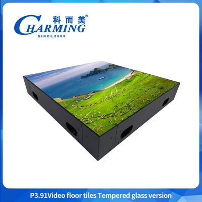 50x50CM Led Dance Floor P3.91 Βίντεο Κεραμίδια Γυάλινο Εναλλακτικό
