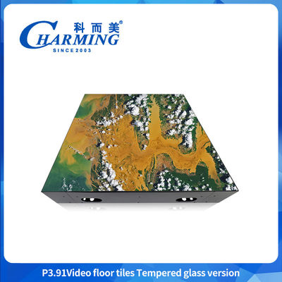 P3.91 GOB Διαδικασία Led Dance Floor Αδιάβροχο βίντεο Led Dance Floor 500mm By 500mm για γάμο & συμπόσιο