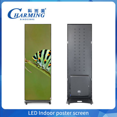 GOB Full Color Wifi Digital Poster Led Video Wall Διαφημιστική οθόνη