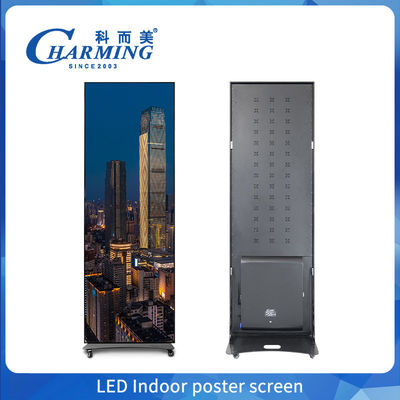 Μετακίνητες οθόνες οθόνης διαφήμισης με LED αφίσες