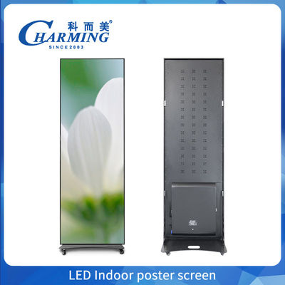 Νέο σχεδιασμό P1.8 P2 P2.5 LED βίντεο αφίσα εσωτερική έκθεση LED καθρέφτης αφίσα διαφήμιση οθόνη εμφάνισης