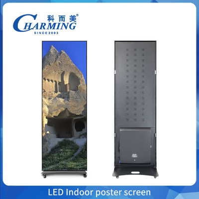 Υψηλής φωτεινότητας ενοικιαζόμενη οθόνη LED πλήρης εσωτερική οθόνη αφίσας P1.86 P2 P2.5 ευέλικτη οθόνη ενοικίασης LED