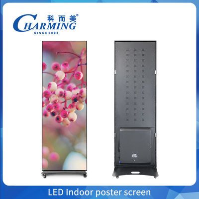 HD LED εσωτερική πλήρης χρώσης αφίσα LED οθόνη P1.86 P2 P2.5 P3 πάτωμα στέκεται ψηφιακή οθόνη αφίσα οθόνη