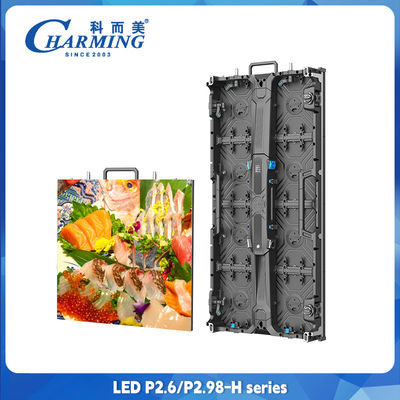 Εξωτερική οθόνη LED τοίχος P2.6 P3.91 P4.81 πλήρης χρώσης ενοικίαση LED οθόνη 500x500mm 500x1000mm