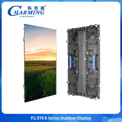 Υψηλής απόδοσης ενοικίασης σκηνής LED P2.6 Indoor Rental Led Screen 7680hz LedWall Display 500*500mm Fast Food Indoor Led