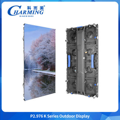 Υψηλής απόδοσης ενοικίασης σκηνής LED P2.6 Indoor Rental Led Screen 7680hz LedWall Display 500*500mm Fast Food Indoor Led