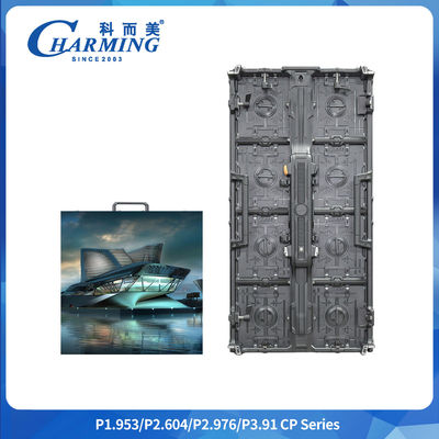 P2.9mm Πλήρης χρώματος LED Panel εσωτερικό καμπυλωτό φόντο Αλουμινίου Ελεγχόμενη οθόνη οθόνης για διαφήμιση