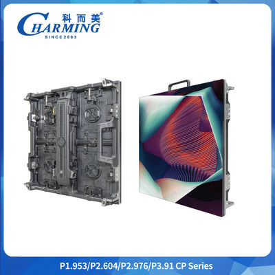 Ενεργητική τάση οθόνης AC 220V/(110V) ±15% P2.6/2.98/3.91 CP Series Εξωτερικό LED βίντεο τοίχωμα με κλειδαριά σύνδεσης
