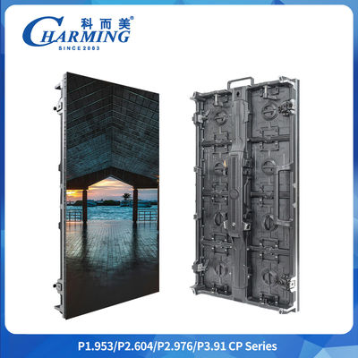 2.6-3.91mm 7680Hz CP Series 3d οθόνη Ραδιανική ρύθμιση Διαφήμιση Βίντεο Τείχος Ψηφιακή σήμανση Προσαρμοσμένη εξωτερική και εσωτερική οθόνη LED
