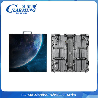 Μέγεθος ντουλαπιού 500x500/500x1000mm P2.6/2.98/3.91 CP Series Indoor LED Video Wall με ρυθμιστή τόξου Μέγιστη γωνία 22,5°