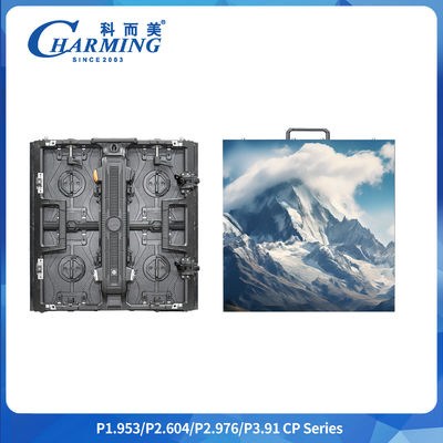 500x500mm/500x1000mm P1.9 P2.6 P2.98 P3.91 Εσωτερική ενοικίαση καμπύλη LED οθόνη οθόνης ευέλικτη LED οθόνη διαφήμισης