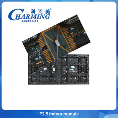 Εμπορική P2.5 320*160mm LED εσωτερική μονάδα σταθερή εγκατάσταση 16 bit