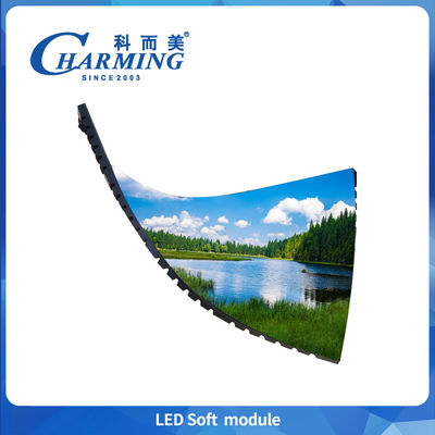 Φαρμακευτική τιμή P4 Led Soft Module Indoor Display Βίντεο οθόνη τοίχου Βάρος 255g 256*128MM SMD2020 Adveresting Screen