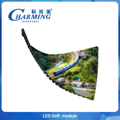 Φωτεινή και πολύχρωμη εσωτερική 2.5mm LED μαλακές μονάδες P2.5 ευέλικτη LED ψηφιακή οθόνη για το σχεδιασμό νυχτερινών κέντρων