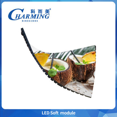 320x160 P3 P3.076 P4 Εσωτερική Led Soft Module 4K Module Display IP40 Υψηλή κλίμακα προστασίας για κάθε καλλιτεχνικό σχήμα