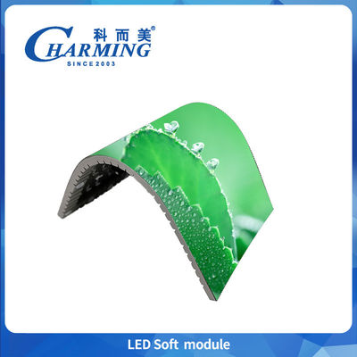 Εσωτερική οθόνη LED Full Color SMD P2 P2.5 P3 P4 Ευέλικτο LED Panel Rgb Curved Flexible Led Board Soft Led Module για διαφημίσεις