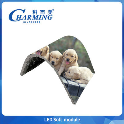 Ευέλικτη Μονάδα P2-P3.076 εσωτερική Led Soft Μονάδα 16 Bit High Gray Scale Full Color για εμπορικό κέντρο