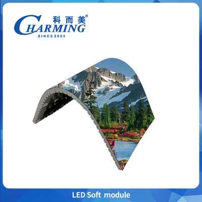 320x160 Εσωτερική Led Soft Module P2 P2.5 P3.076 7680 Δείκτης υψηλής αναζωογόνησης για καλλιτεχνικές μορφές