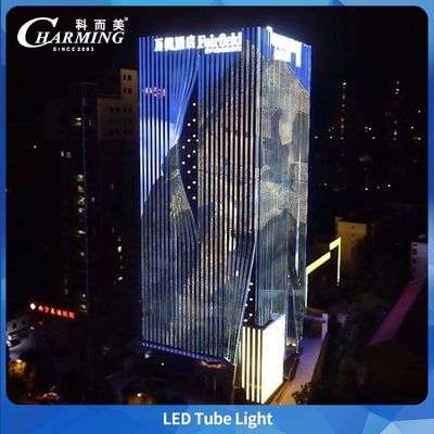 U30 χαμηλής ισχύος RGBW Led Tube Light DMX Control για έργα εξωτερικού φωτισμού