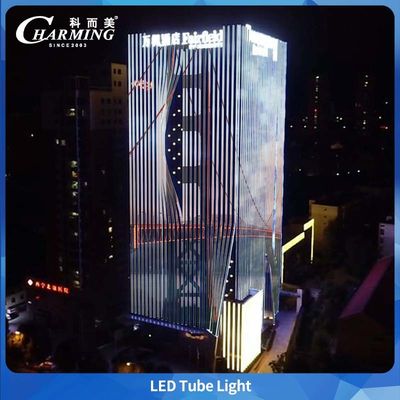 U30 Αλουμινίου+PC RGBW Led Tube Light DMX για εξωτερική γέφυρα