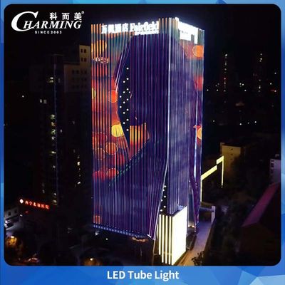 Γοητευτικό φωτιστικό σωλήνα LED RGB 24w 0.5/1m Aminal Video για πρόσοψη κτιρίου