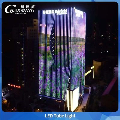 U38 Tube Light Waterproof Building Elevation DC24V Άλουμινίου Ορατό σχεδιασμό καλωδίων