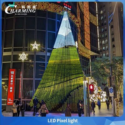 Το γοητευτικό φως LED Pixel με σημείο διακοπής RGB μπορεί να φτάσει την γωνία 180 ° για το κτίριο αρχιτεκτονικό φωτισμό