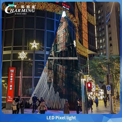 Φως Pixel Rgb Led Pixels 30mm Διαμέτρου IP66 RGB Led Pixel Light Εσωτερική εξωτερική διακόσμηση φωτισμός κτίρια γέφυρες