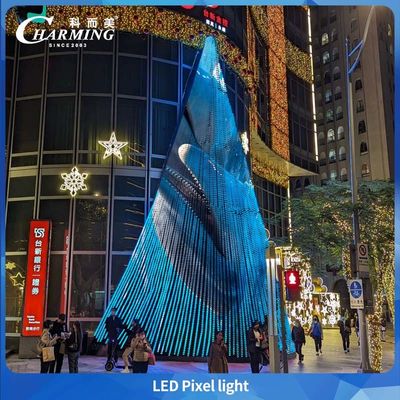 Χαμηλής Ισχύος και Ανθεκτικό στο UV Φως Led Pixel DMX512 για Υπαίθριες Επιγραφές