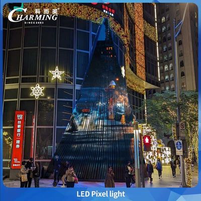 30mm Rgb Dc24v Dot Pixel Εξωτερικό Led Point Dmx Pixel Led Dot Light για το κτίριο προσώπου