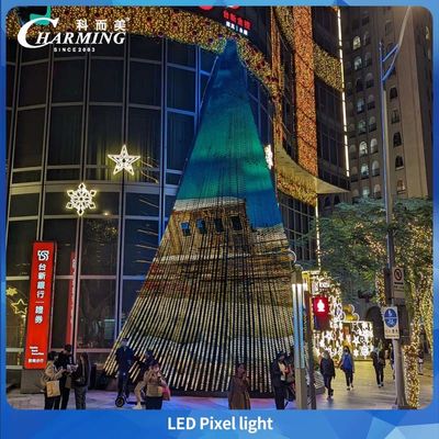 Φωτιστικά Pixel LED SMD3535 50C IP66 Αδιάβροχα Έλεγχος SPI Για Εξωτερικούς Τοίχους Φωτισμός Σκηνής Πάρκου