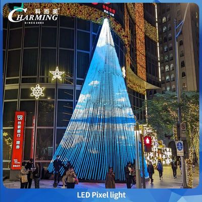 Το γοητευτικό φως LED Pixel με σημείο διακοπής RGB μπορεί να φτάσει την γωνία 180 ° για το κτίριο αρχιτεκτονικό φωτισμό